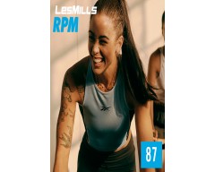 [Hot Sale]LesMills Routines RPM 87 New Release RPM87 DVD, CD & Notes